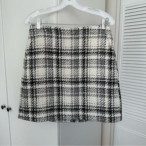 LOFT Tweed Mini Skirt